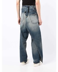 Мужские темно-синие джинсы от Maison Mihara Yasuhiro