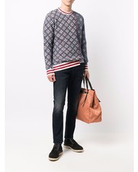 Мужские темно-синие джинсы от Dondup