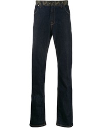 Мужские темно-синие джинсы от Fendi
