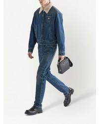 Мужские темно-синие джинсы от Prada