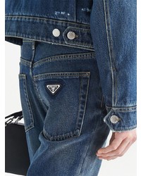 Мужские темно-синие джинсы от Prada