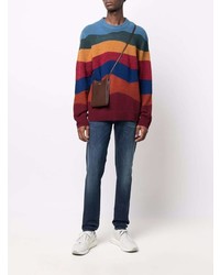 Мужские темно-синие джинсы от Pt01