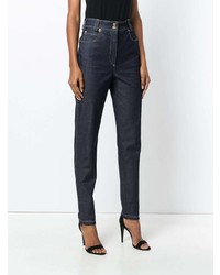 Женские темно-синие джинсы от Versace