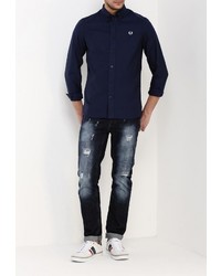 Мужские темно-синие джинсы от Hopenlife