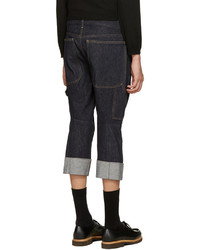 Мужские темно-синие джинсы от Junya Watanabe
