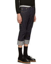 Мужские темно-синие джинсы от Junya Watanabe