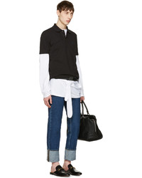 Мужские темно-синие джинсы от Loewe