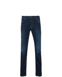 Мужские темно-синие джинсы от Jeckerson