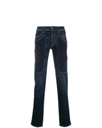 Мужские темно-синие джинсы от Jeckerson