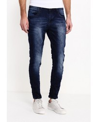 Мужские темно-синие джинсы от Justboy