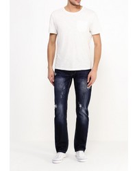 Мужские темно-синие джинсы от Justing