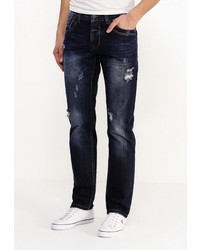 Мужские темно-синие джинсы от Justing