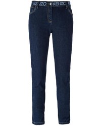 Женские темно-синие джинсы от Kenzo