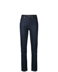Женские темно-синие джинсы от Khaite