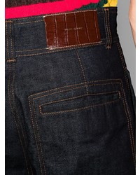 Мужские темно-синие джинсы от Wales Bonner