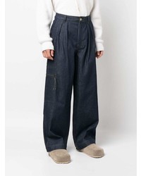 Мужские темно-синие джинсы от Jacquemus