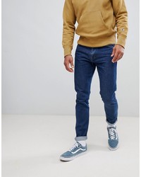 Мужские темно-синие джинсы от Levis Line 8