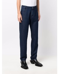 Мужские темно-синие джинсы от Raf Simons