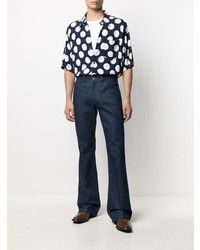 Мужские темно-синие джинсы от Ami Paris