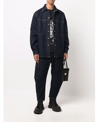 Мужские темно-синие джинсы от Tom Wood