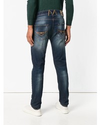 Мужские темно-синие джинсы от Frankie Morello