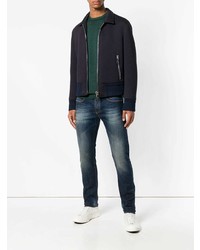 Мужские темно-синие джинсы от Frankie Morello