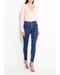 Женские темно-синие джинсы от LOST INK