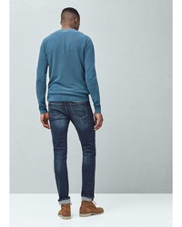 Мужские темно-синие джинсы от Mango Man