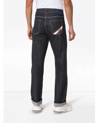 Мужские темно-синие джинсы от Fendi