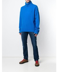 Мужские темно-синие джинсы от Acne Studios