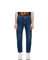 Мужские темно-синие джинсы от McQ Alexander McQueen