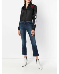 Женские темно-синие джинсы от Love Moschino