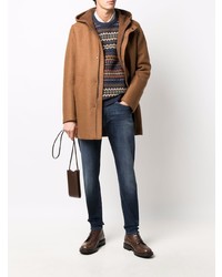 Мужские темно-синие джинсы от Pt01