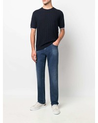 Мужские темно-синие джинсы от Zilli