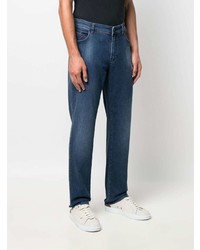 Мужские темно-синие джинсы от Zilli