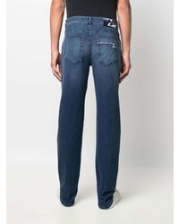 Мужские темно-синие джинсы от Zilli