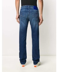 Мужские темно-синие джинсы от Jacob Cohen