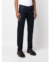 Мужские темно-синие джинсы от Kiton