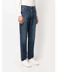 Мужские темно-синие джинсы от Brunello Cucinelli