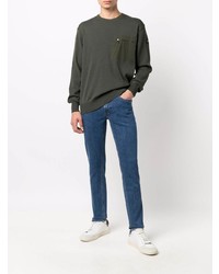 Мужские темно-синие джинсы от Fay