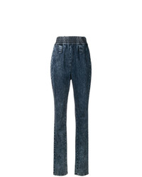 Женские темно-синие джинсы от Miu Miu