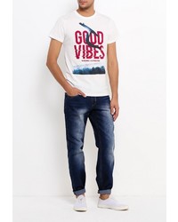 Мужские темно-синие джинсы от Modis