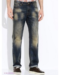 Мужские темно-синие джинсы от MOSSMORE