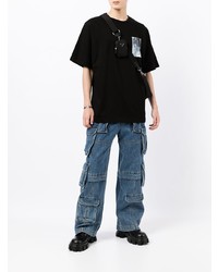 Мужские темно-синие джинсы от Juun.J