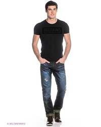 Мужские темно-синие джинсы от One Green Elephant