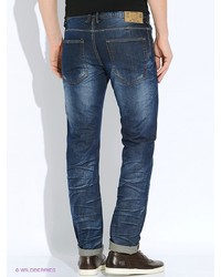 Мужские темно-синие джинсы от Oodji