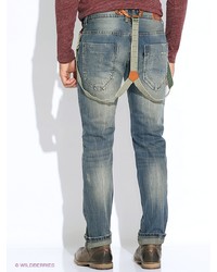 Мужские темно-синие джинсы от Oodji