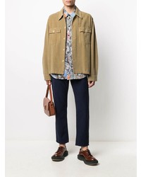 Мужские темно-синие джинсы от YMC