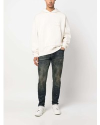 Мужские темно-синие джинсы от purple brand