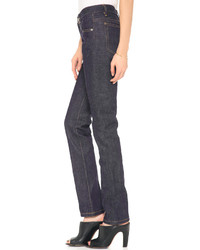 Женские темно-синие джинсы от A.P.C.